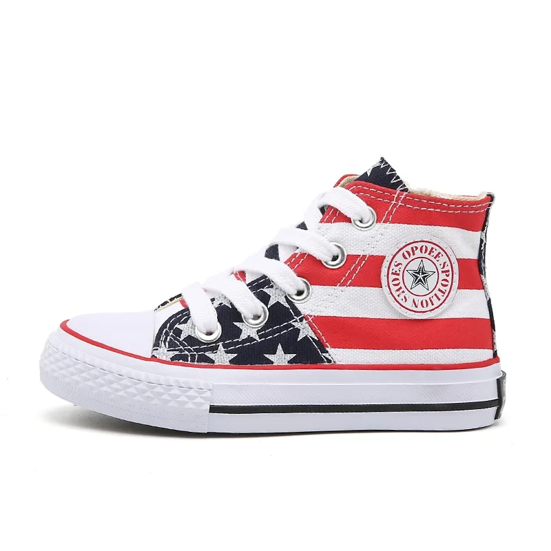 

2020 Children Canvas Shoes Girls Sneakers Boys Shoes Spring Autumn Fashion Sneakers Kids Casual Shoes size 25-38