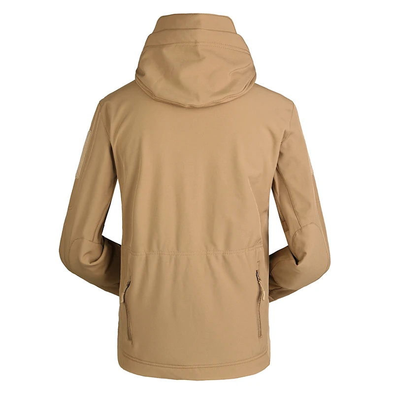 Мужская тактическая ветрозащитная куртка в стиле милитари теплая камуфляжная