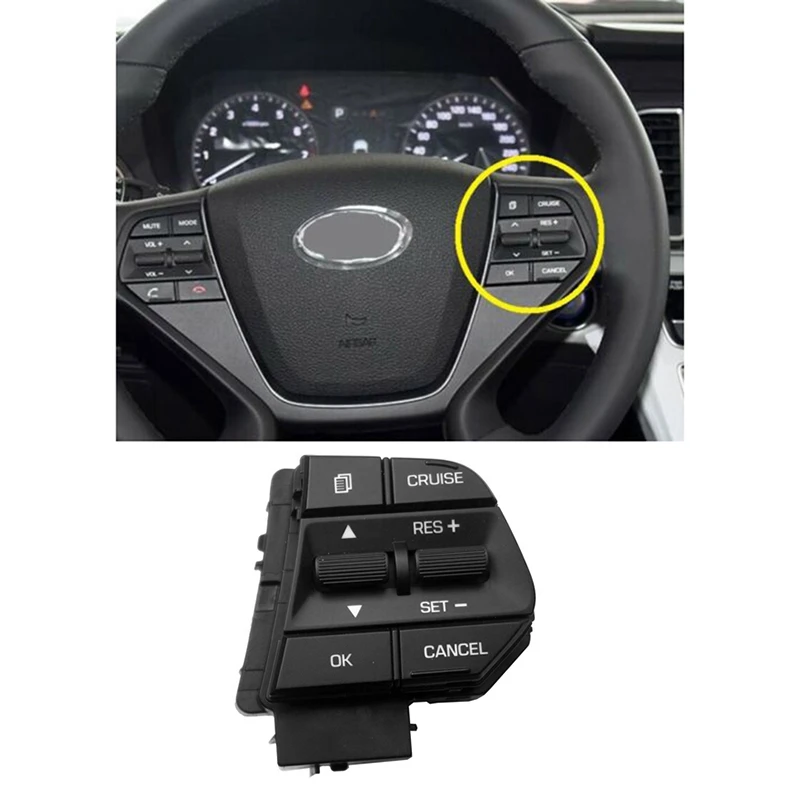 

Car Right Steering Wheel Switch Cruise Control for Hyundai Sonata 2015-2016 96700-C1510