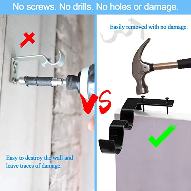 Кронштейны для карнизов без сверления подвесной держатель занавес кронштейн