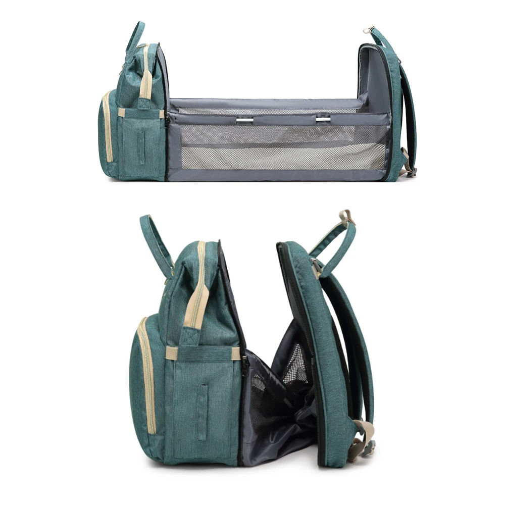 Сумка для детских подгузников вместительная водонепроницаемая USB | Спорт и