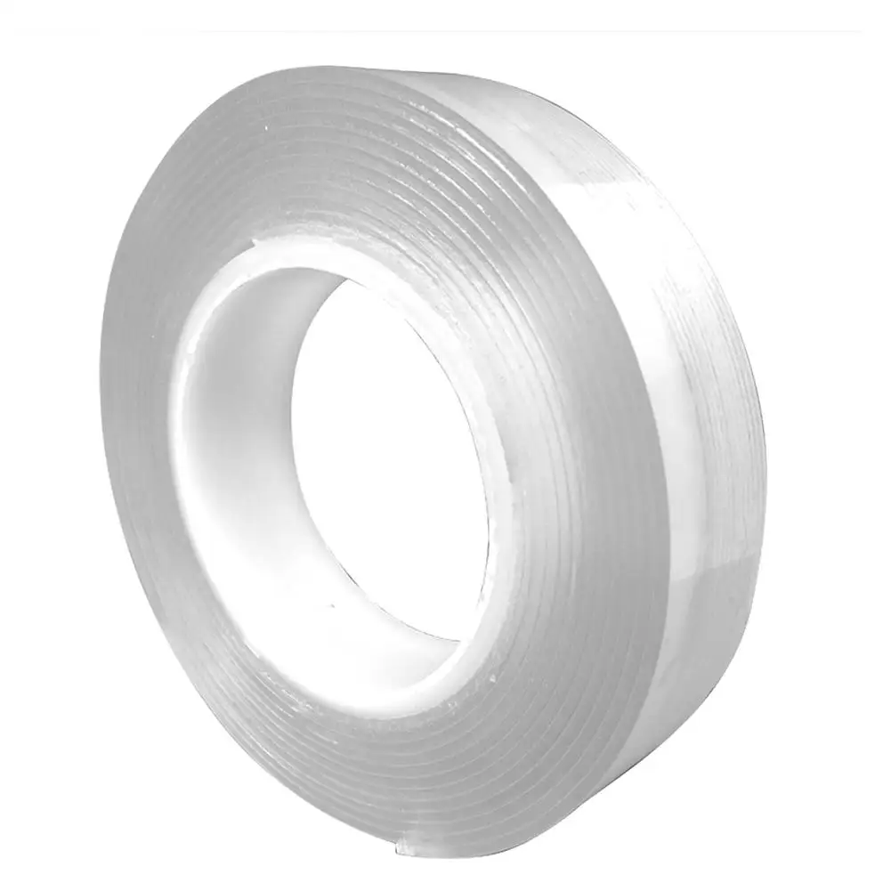 

Home Improvement Double Sided Tape Nano Transparent No Trace Acrylic Creative Tape Reuse Waterproof Adhesive Tape
