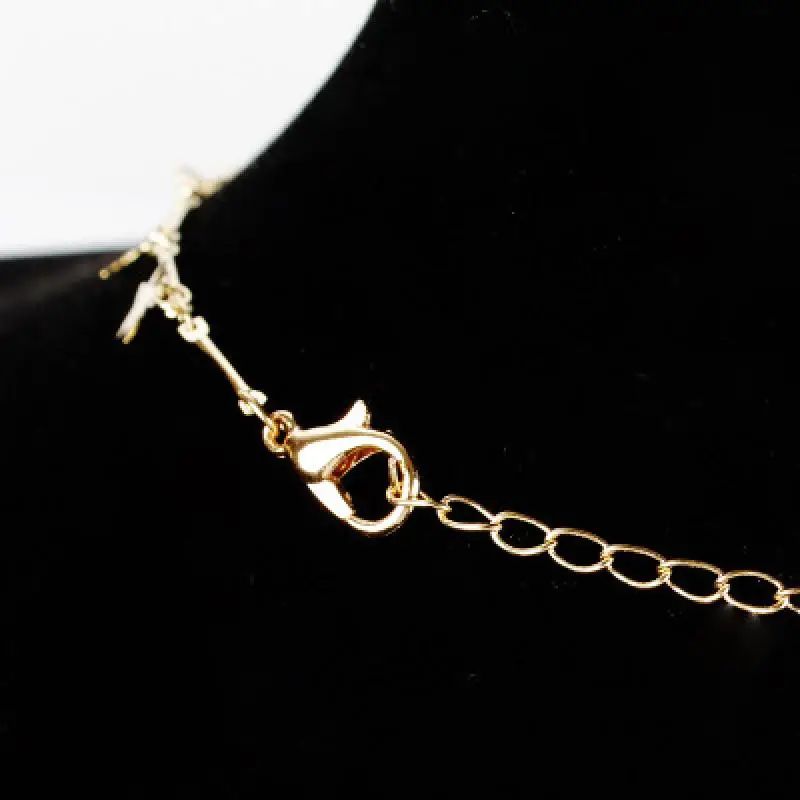 Модное ювелирное женское золотое серебряное ожерелье со звездами Кулон на шею