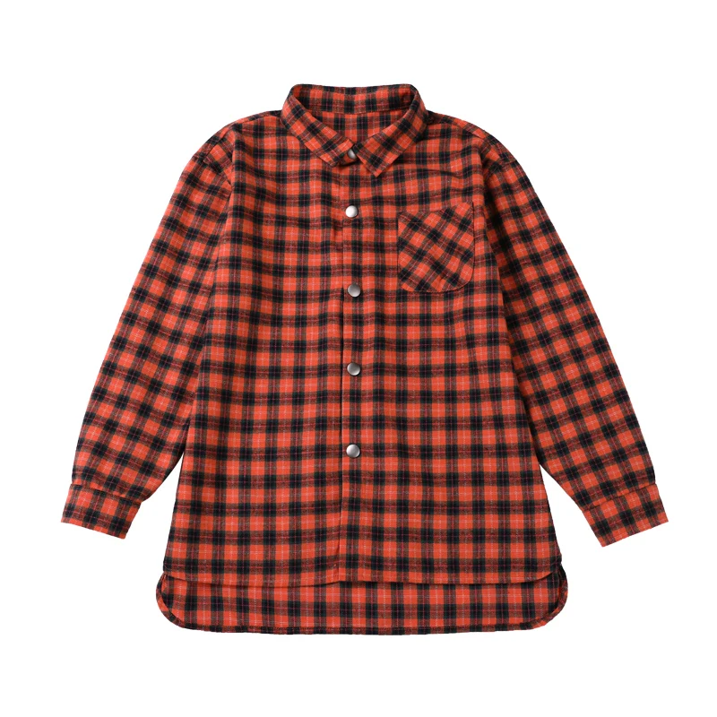 

New Boys Street Dance Plaid Shirt Pants Girls Jazz Dance Costumes Child Hip Hop Dancewear Kids Modern Dance Stage Outfit