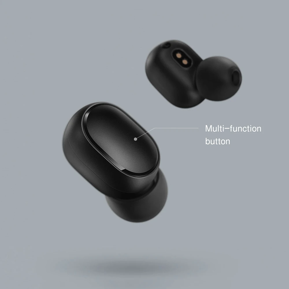 TWS-стереогарнитура Xiaomi Redmi Airdots с поддержкой Bluetooth 5 0 и активным шумоподавлением |