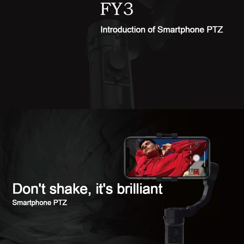 

Handheld 3-Axis Gimbal Stabilizer with Grip,Tripod,Gimbal Stabilizer for YouTube