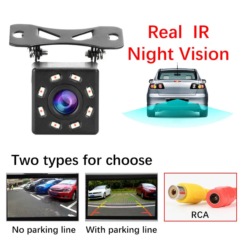 Камера заднего вида с ИК подсветкой и функцией ночного видения|Камеры для авто| |
