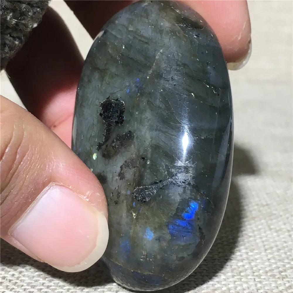 

Natural Labradorite Quartz Crystal High Quality Gift Home Furnishing Wedding Decoration Stone Globe Reiki Masters Oval Specimens