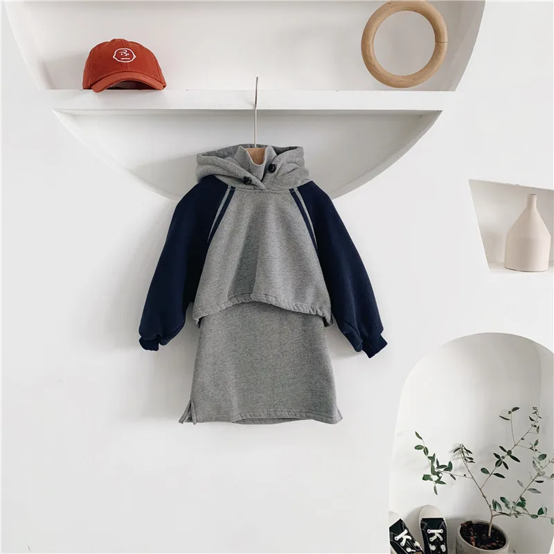 Зимние комплекты одежды для девочек Новое поступление корейский стиль