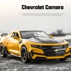 Коллекционная модель автомобиля Шевроле игрушечный Camaro, 1:32, Литые и игрушечные транспортные средства, машинки из сплава, подарок на Рождество