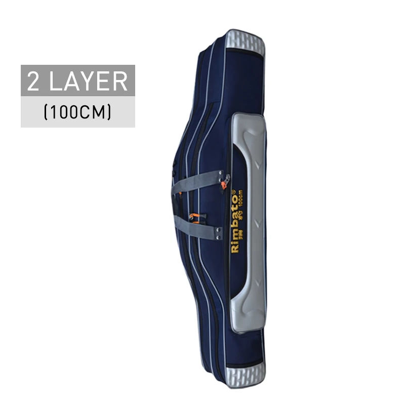 2 Layer 100 cm Живота сумки для рыбалки 2/3 Слои 80/90/120/130 см Водонепроницаемый и удобные на открытом воздухе Рыбалка сумка Mochila XA93G - Цвет: 2 Layer 100 cm