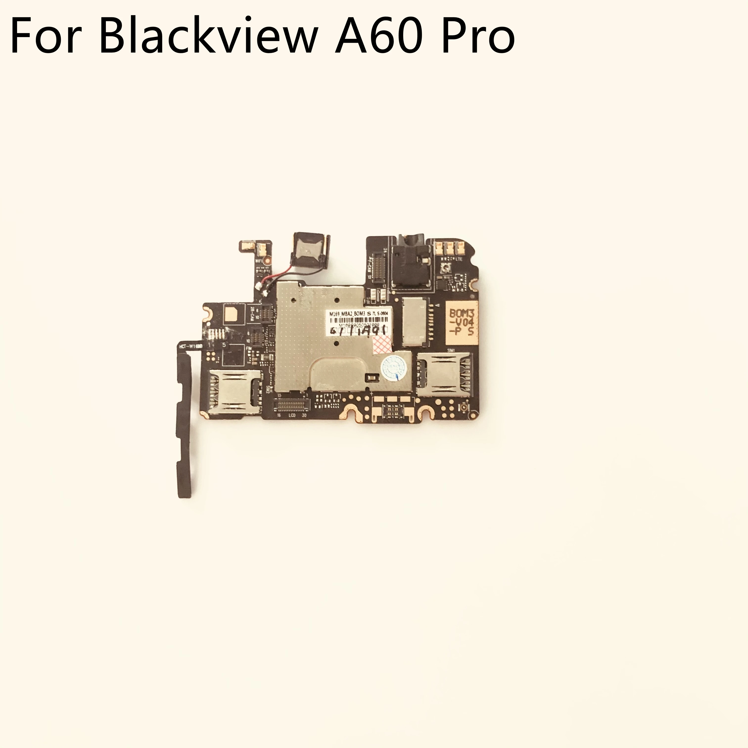 Оригинальная материнская плата 3G RAM + 16G ROM материнская плата для смартфона Blackview A60 Pro MTK6761 6,088 