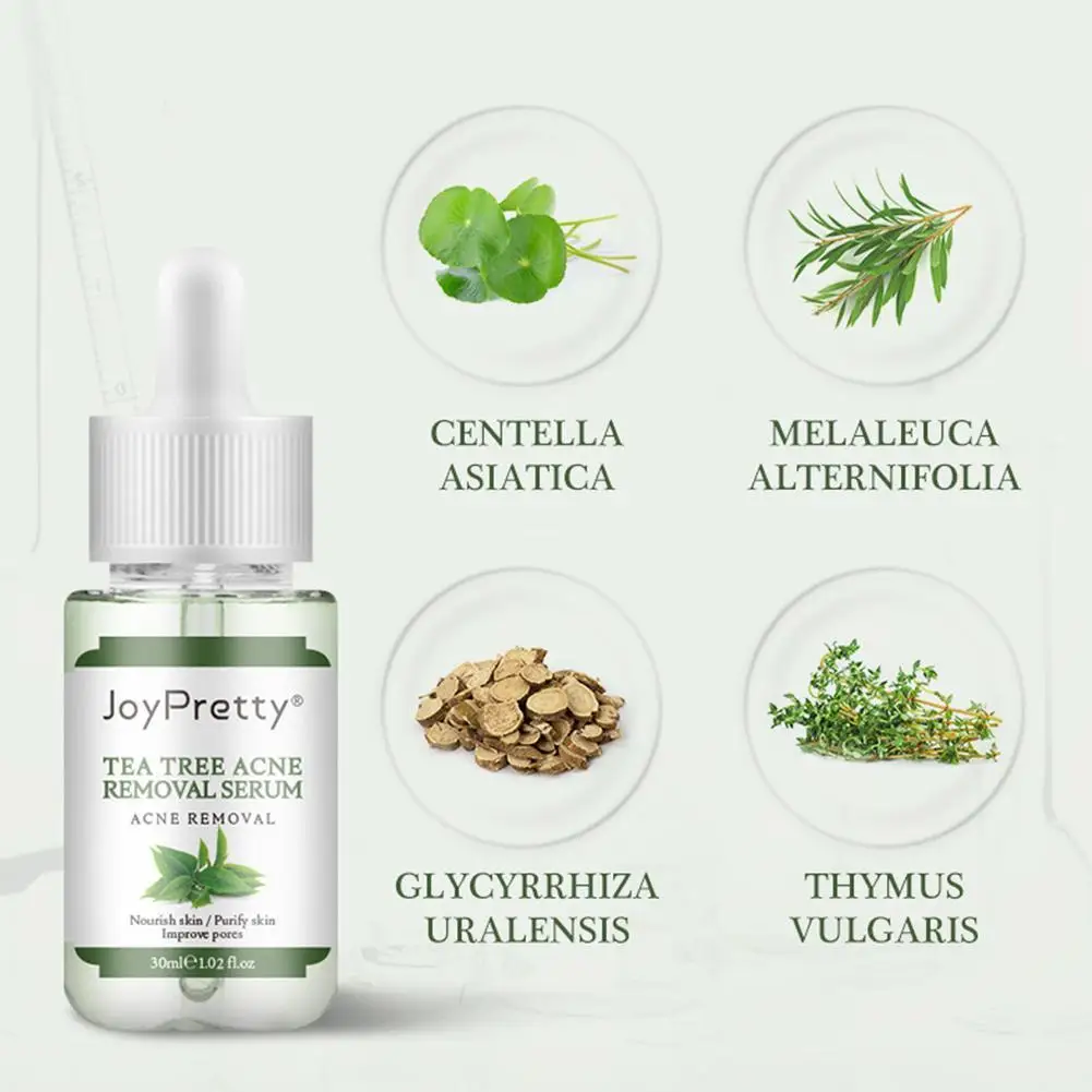 30 мл Чай дерево эфирное масло для удаления угрей шрамы лечение против Шрам Пятна