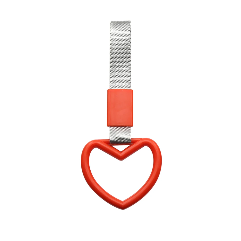 Tsurikawa кольцо в форме сердца JDM ручка для поезда и автобуса ремешок дрифта