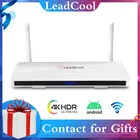 Leadcool Новинка Android 9,0 Смарт ТВ приставка S905W четырехъядерный 2,4G беспроводной WIFI медиаплеер 1 ГБ 8 ГБ 2 Гб 16 Гб ТВ приставка Leadcool телеприставка