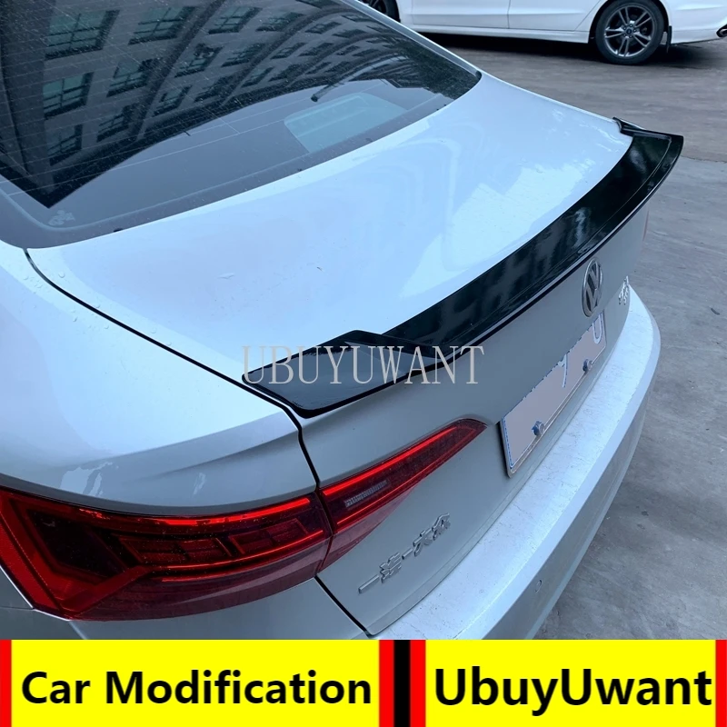 Для Volkswagen спойлер Jetta ABS Материал заднее крыло праймер задний для VW 2019 спортивный |