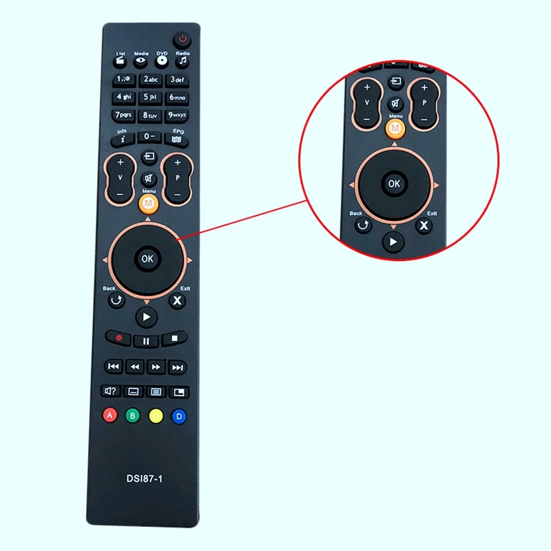 Замена DSI87-1 дистанционного управления для Sagemcom HD SRC-4709 MPEG4 NTVPLUS SAT | Электроника