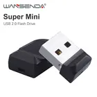 USB флеш-накопитель WANSENDA, мини-флешка 2,0 на 64 ГБ, 32 ГБ, 16 ГБ, 8 ГБ, 4 Гб