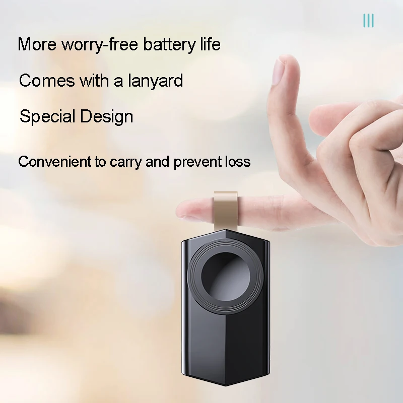 

Magnetic iWatch Wireless Charger For Apple Watch Charger 1/2/3/4/5/SE/6 Generation Mini Portable Watch Charger USB Port