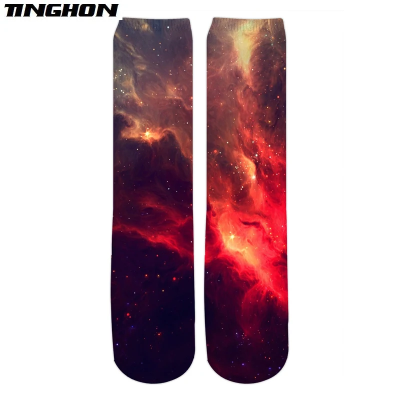 Новинка модные мужские 3d носки повседневные Прямые для мужчин и женщин с