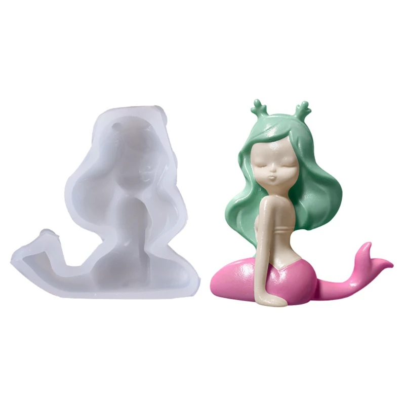 

Super Glossy Human Body Shape Silicone Mold Epoxy Craft Resin Molds DIY Jewelry Making Polymer Clay Mold Home Decoration