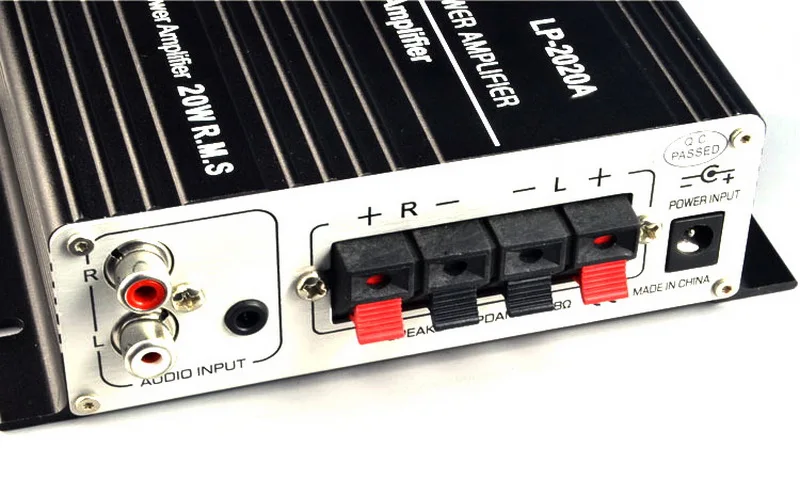Автомобильный усилитель L-epai LP-2020A 12 в стерео мини компьютер мотоцикл Hi-Fi выход усилитель идеальный аудио усилитель 2x20 Вт RMS