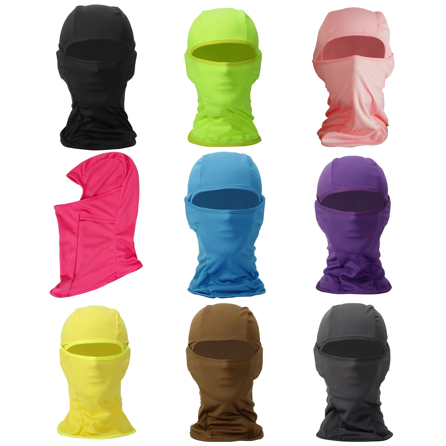 

Multifunctional Bandana / Cap For Bike / Hood Face Mask High Quality Resistant To Wind And UV For Sport, Outdoor, Travel-Grey