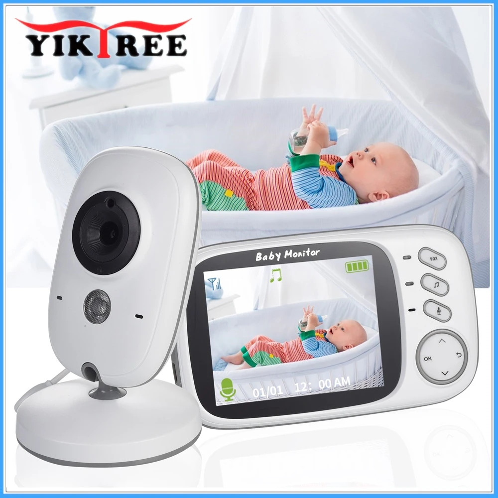 Беспроводная видеоняня Yiktree 3 2 дюйма двусторонняя связь камера наблюдения за
