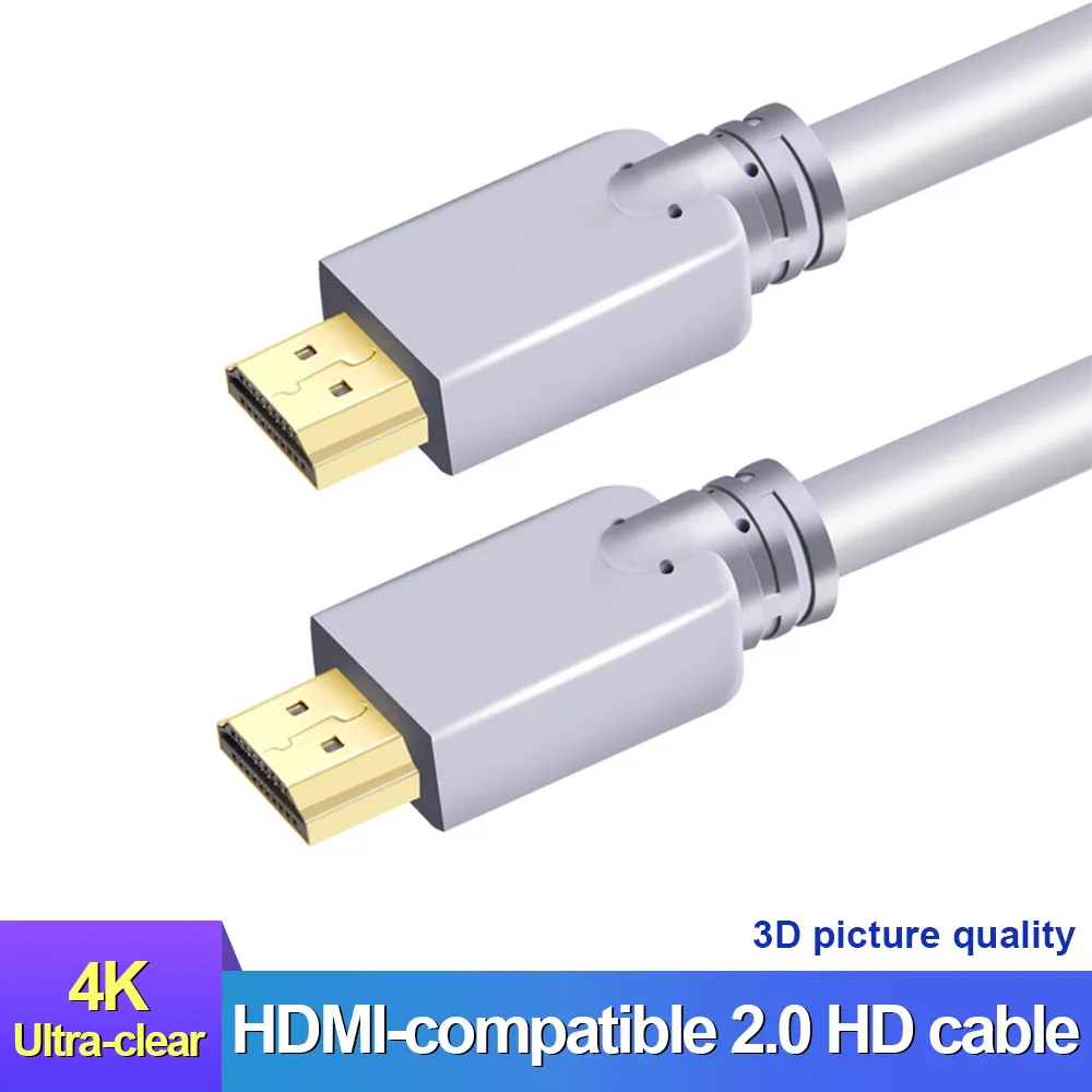 

5 м 2,0 HDMI-совместимый кабель 10 М 1080P 15 м 20 м для PS4 ноутбука ПК к ТВ проектору видеокабель HDMI-совместимый 4k Ultra HD 3 м 1,5 м