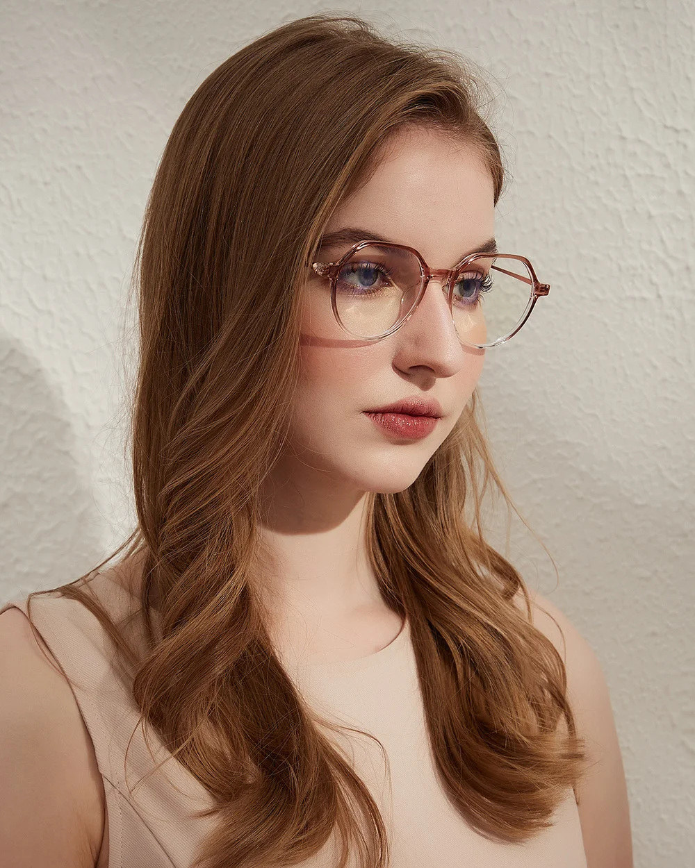 

Anti Blue Light Oversized Eyeglasses Frame Classic Big Square Glasses Fashion Grident Les Spectacles Optical