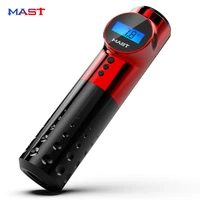 mast wireless battery pen machine rotary tattoo pen led display permanent make up machine for tattoo artist