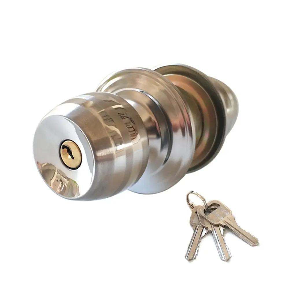 Интерьер сплошной спальни Крытый деревянный дверной замок механический с ключом