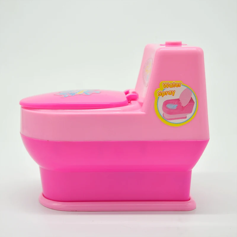 fashion for toilet barbie original mini accessories barbie doll house bathroom furniture accessories 1/6 bjd toys gift set - Цвет: Ship by image