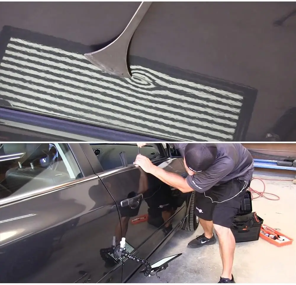 

Dent Repair Tools Dent Repair Kit Rod Hook C Tap Down Push Hooks Hail Dent Removal Automobile Body Repair