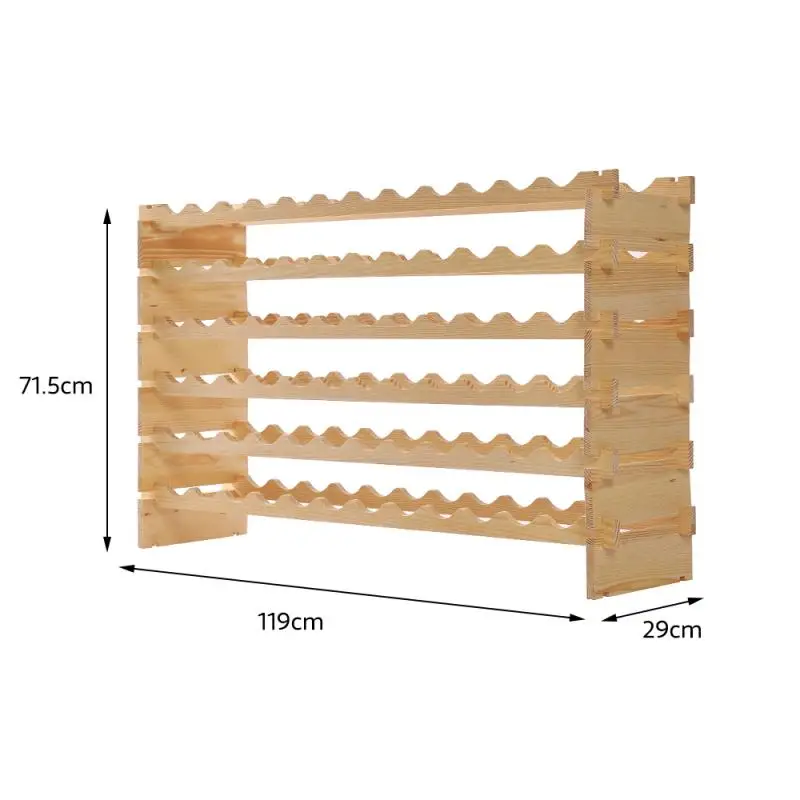 Деревянная стойка для вина органайзер бутылки домашний бар вечерние стеклянный