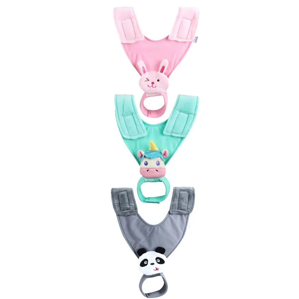 

Baby Stroller Feeding Holder Milk Bottle Holder Plush Cotton Adjustable Strap Nursing Cloth For Baby Stroller
