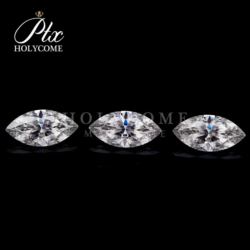 

DEF white 6.5*13mm marquise cut loose synthetic moissanite diamond for jewelry making