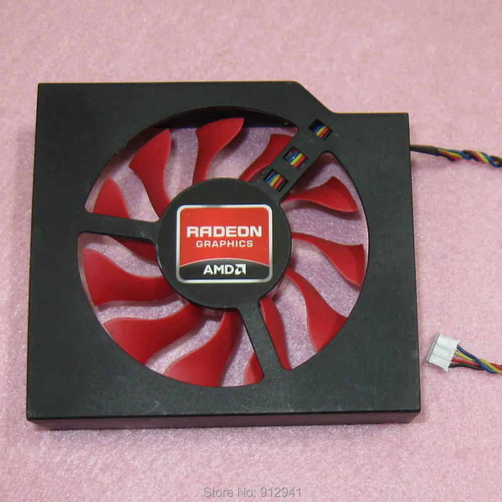 R139 Firstdo FD8015U12S графика/Видеокарта кулер вентилятор Замена 12 В 0.5A 4 провода 4Pin