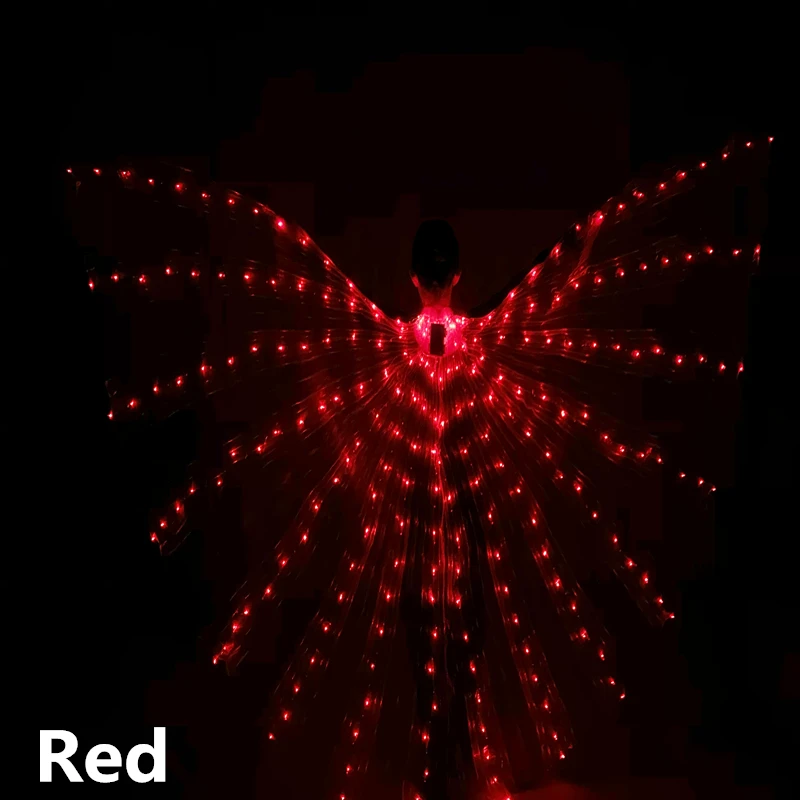 Аксессуары для взрослых Danza del vientre Led con bastones ajustables Accesorios de rendimiento Escenario brillantes| |