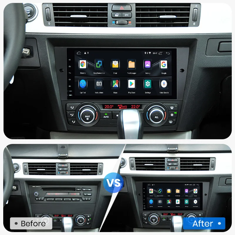 Junsun 2G + 32G Android 9 0 carplay 1 din автомобильный Радио стерео Мультимедиа Видео плеер для BMW