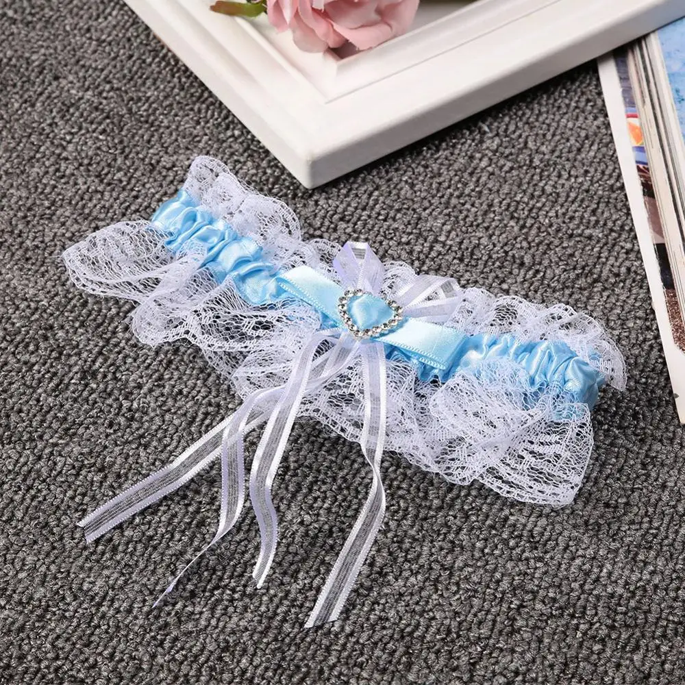 Женский сексуальный кружевной с бантом подвязка для женщин Свадебная вечеринка