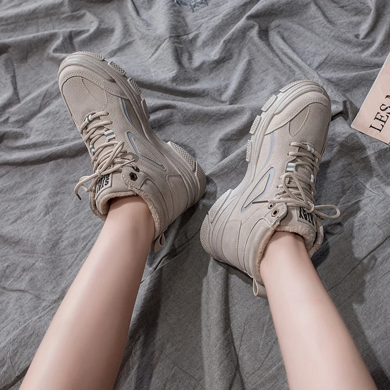 Дизайнерская модная роскошная женская обувь зимние ботильоны на платформе Martins