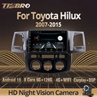 Автомагнитола TIEBRO 2DIN Android 10 для Toyota Fortuner Hilux MT 2007 2008 2012 2014 2015 мультимедийный видеоплеер GPS навигация DSP