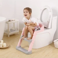 baby potty training seat folding children pot infant baby potty seat with ladder baby toilet training chair for baby boys girls