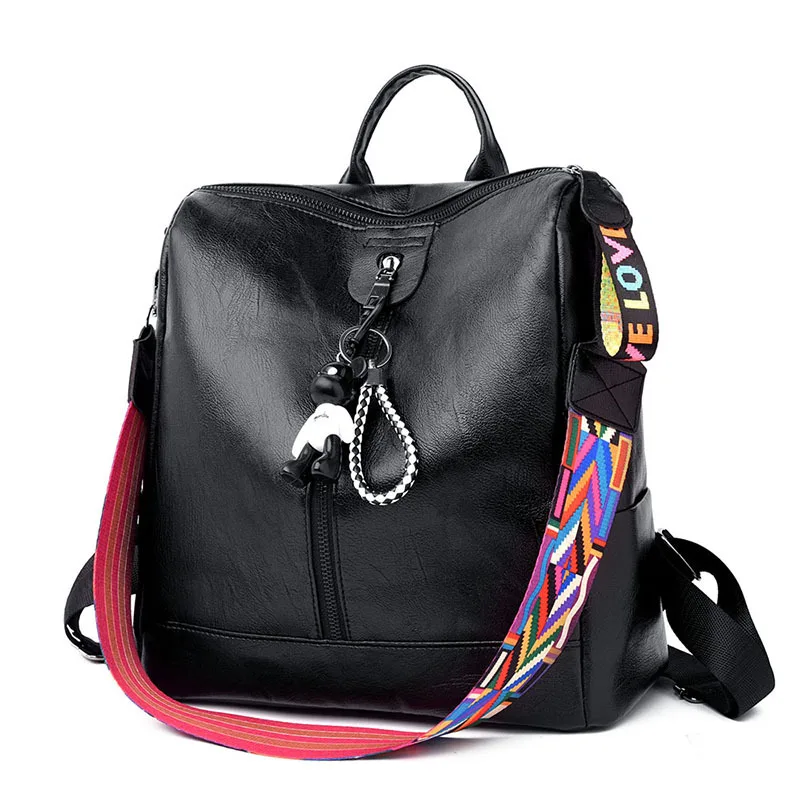 

2021 new anti-theft shoulder bags women's leather shoulder bags large capacity girls' bags backpacks women's backpacks