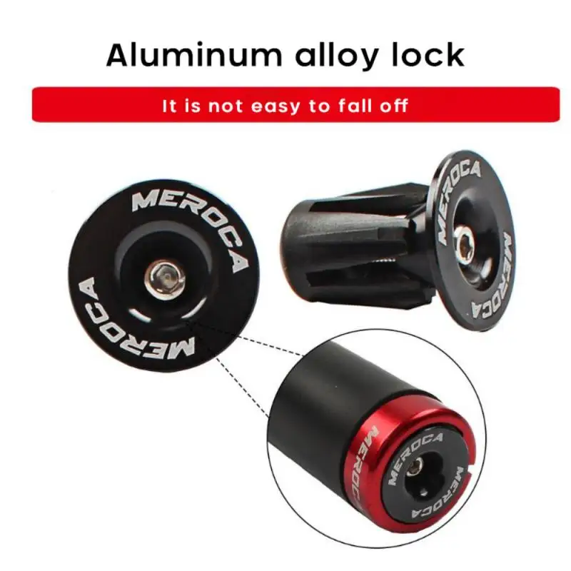 

MEROCA Color Expansion Fund Aluminium Alloy Highway Vehicle Bicycle Currency Handlebar Plug Handle Plug Bicycle Grips