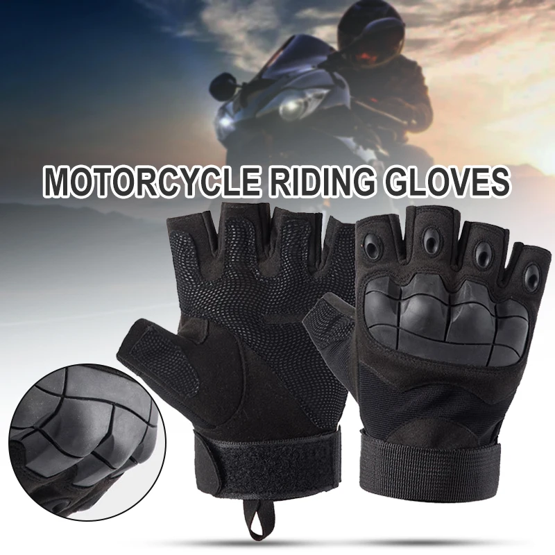

Summer Fitness Short Open Finger Glove Non-slip Half Finger Gloves With Wrist Wrap Support Padded Riding Sports Guantes Ciclismo