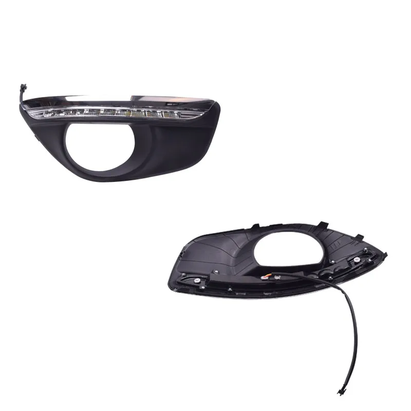 Для Hyundai Santa Fe SantaFe 2010 2011 2012 дневные ходовые огни светильник DRL светодиодный