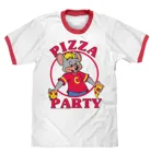 Футболка унисекс с принтом I Love вечерние, милая одежда из модала, цвет белый, смешной дизайн, в стиле Харадзюку, летняя одежда