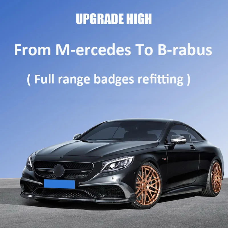 Зеркало с эмблемой B круглый значок Стайлинг автомобиля передняя решетка крыло